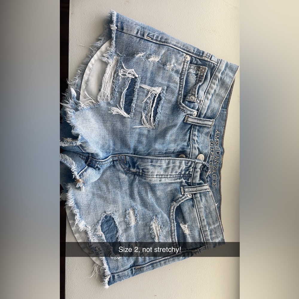 American eagle jean shorts bundle size 2 and size 4